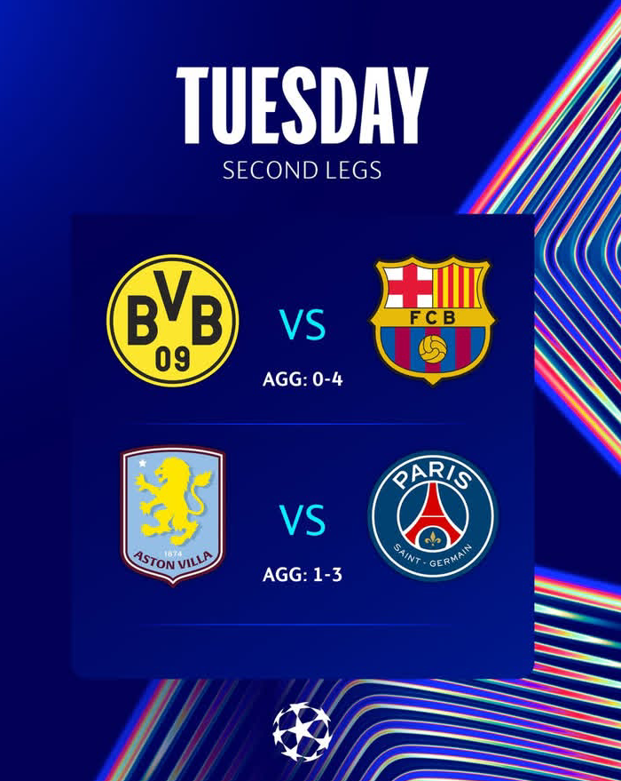 UCL Quarter final