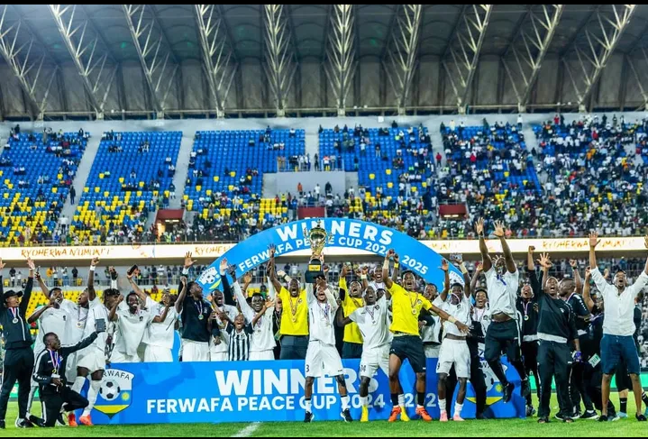 APR FC Wins 2025 Peace Cup After Beating Rayon Sports 2-0